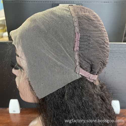Hair factory wholesale long human hair wig, HD 100 remy brazilian hair wigs, cuticle aligned wig brazilian human hair lace front